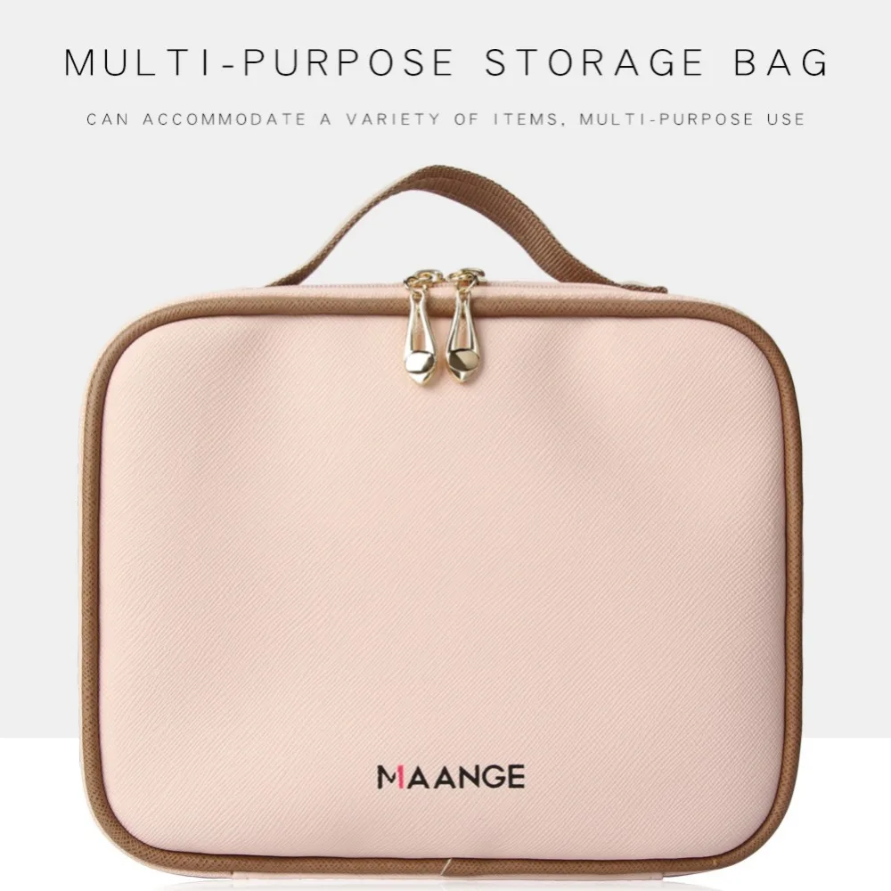 Hand-Held Cosmetic Bags Pu Material High-Capacity Portable Multifunctional Makeup Bag
Hand-Held Cosmetic Bags Pu Material High-Capacity Portable Multifunctional Makeup Bag
