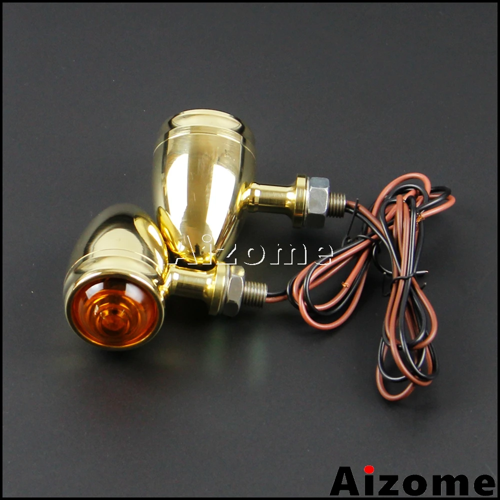 2pcs 10mm Motorcycle Solid Brass Turn Indicator Lights For Harley Cafe Racer Bobber Chopper Cafe Racer Amber Signal Blinker Lamp
2pcs 10mm Motorcycle Solid Brass Turn Indicator Lights For Harley Cafe Racer Bobber Chopper Cafe Racer Amber Signal Blinker Lamp