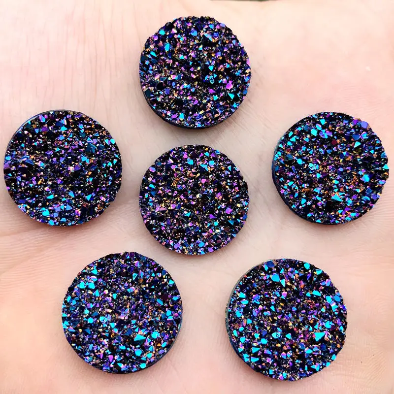 DIY 75pcs 20mm Natural ore Style Flat back Resin Cabochons For Bracelet Earrings accessories -A582*5
DIY 75pcs 20mm Natural ore Style Flat back Resin Cabochons For Bracelet Earrings accessories -A582*5