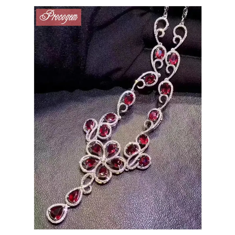 Natural ruby pendant necklaces for women 3x4mm 925 sterling silver Genuine Gemstone necklaces Party Classic fine Jewelry #179
Natural ruby pendant necklaces for women 3x4mm 925 sterling silver Genuine Gemstone necklaces Party Classic fine Jewelry #179