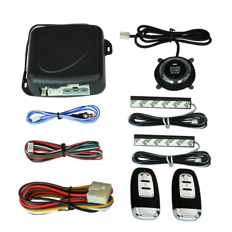 10Pcs/lot Auto Car One Start Push Button Start Stop Alarm Engine Car Remote Control PKE Keyless Entry System Anti-theft System
10Pcs/lot Auto Car One Start Push Button Start Stop Alarm Engine Car Remote Control PKE Keyless Entry System Anti-theft System