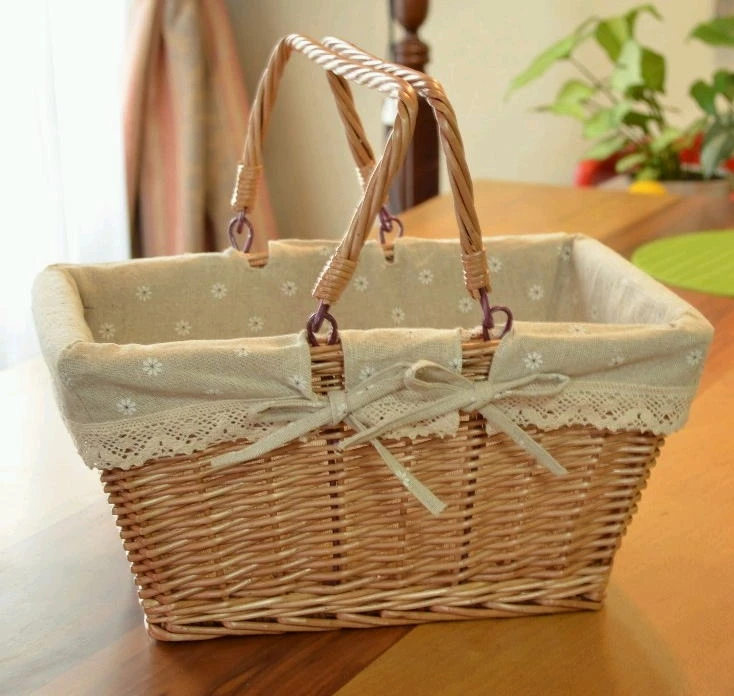 Big Vintage Wicker Picnic Basket Fruit Storage Basket With Folding Handle Snacks Willow Picnic Basket Hamper
Big Vintage Wicker Picnic Basket Fruit Storage Basket With Folding Handle Snacks Willow Picnic Basket Hamper