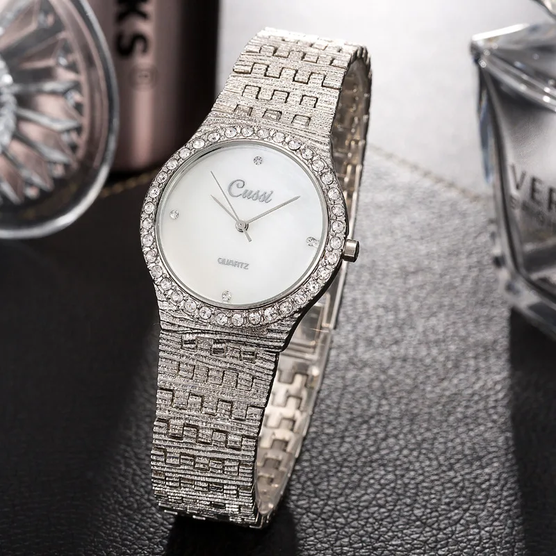 CUSSI 2018 New Silver Stylish Women Quartz Wristwatches Luxury Ladies Bracelet Dress Watches reloj mujer Clock Relogio Feminino
CUSSI 2018 New Silver Stylish Women Quartz Wristwatches Luxury Ladies Bracelet Dress Watches reloj mujer Clock Relogio Feminino
