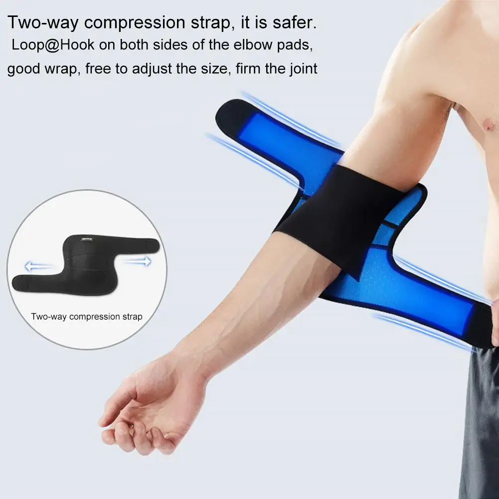 Sports Elbow Pads Basketball Breathable Perspiration Men And Women Fitness Training Two-Way Pressure Badminton Tennis Elbow Pads
Sports Elbow Pads Basketball Breathable Perspiration Men And Women Fitness Training Two-Way Pressure Badminton Tennis Elbow Pads