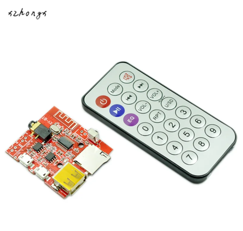 

Car Bluetooth 4.1 MP3 WAV Decoding Board 3W Speaker Amplifier Audio Receiver Module Support USB/TF/U-DISK/IR Remote Control