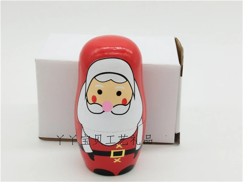 5 Layers Russian Matryoshka Dolls Wooden Hand-Painting Red Clothes Santa Claus Wooden 11 cm Children Christmas Gift
5 Layers Russian Matryoshka Dolls Wooden Hand-Painting Red Clothes Santa Claus Wooden 11 cm Children Christmas Gift