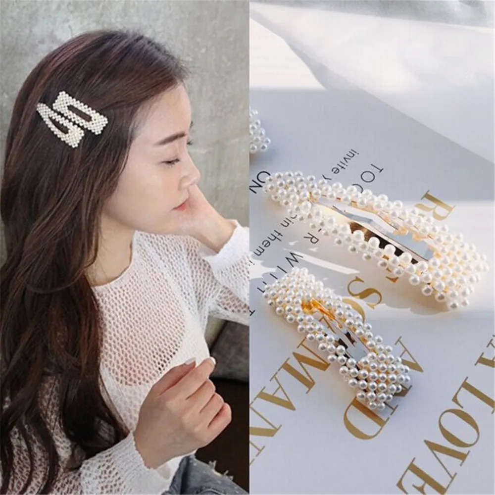 1pc Women Pearl Hair Clip Snap Barrette Stick Hairpin Hair Accessories hair styling tools 2019 NEW arrival drop shipping
1pc Women Pearl Hair Clip Snap Barrette Stick Hairpin Hair Accessories hair styling tools 2019 NEW arrival drop shipping
