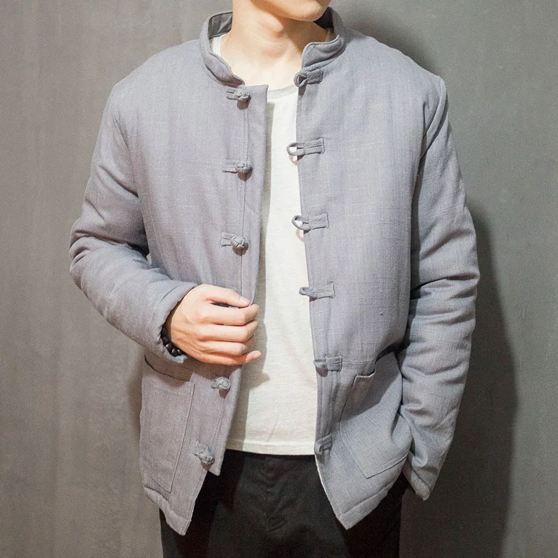 Chinese traditional man tops chinese padded jacket oriental coats men thickness Chinese knitted men clothing FF020
Chinese traditional man tops chinese padded jacket oriental coats men thickness Chinese knitted men clothing FF020