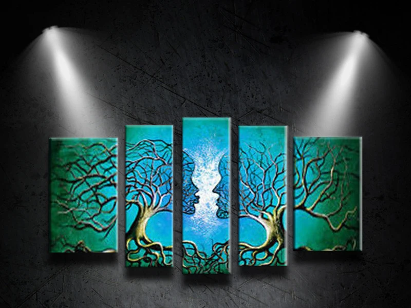 NEW Modern 100%Hand painted Canvas Tree Oil Painting For Pictures Of Sitting Room Decoration Art 5pcs/set Free shipping!
NEW Modern 100%Hand painted Canvas Tree Oil Painting For Pictures Of Sitting Room Decoration Art 5pcs/set Free shipping!