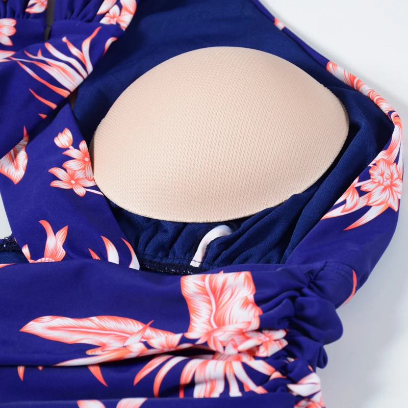 Plus Size Swimming Suit For Women Swimwear Sexy Bathing One Piece Swimsuit Indoor Monokini Female Beach Bikinis Bather 2019 | Спорт и