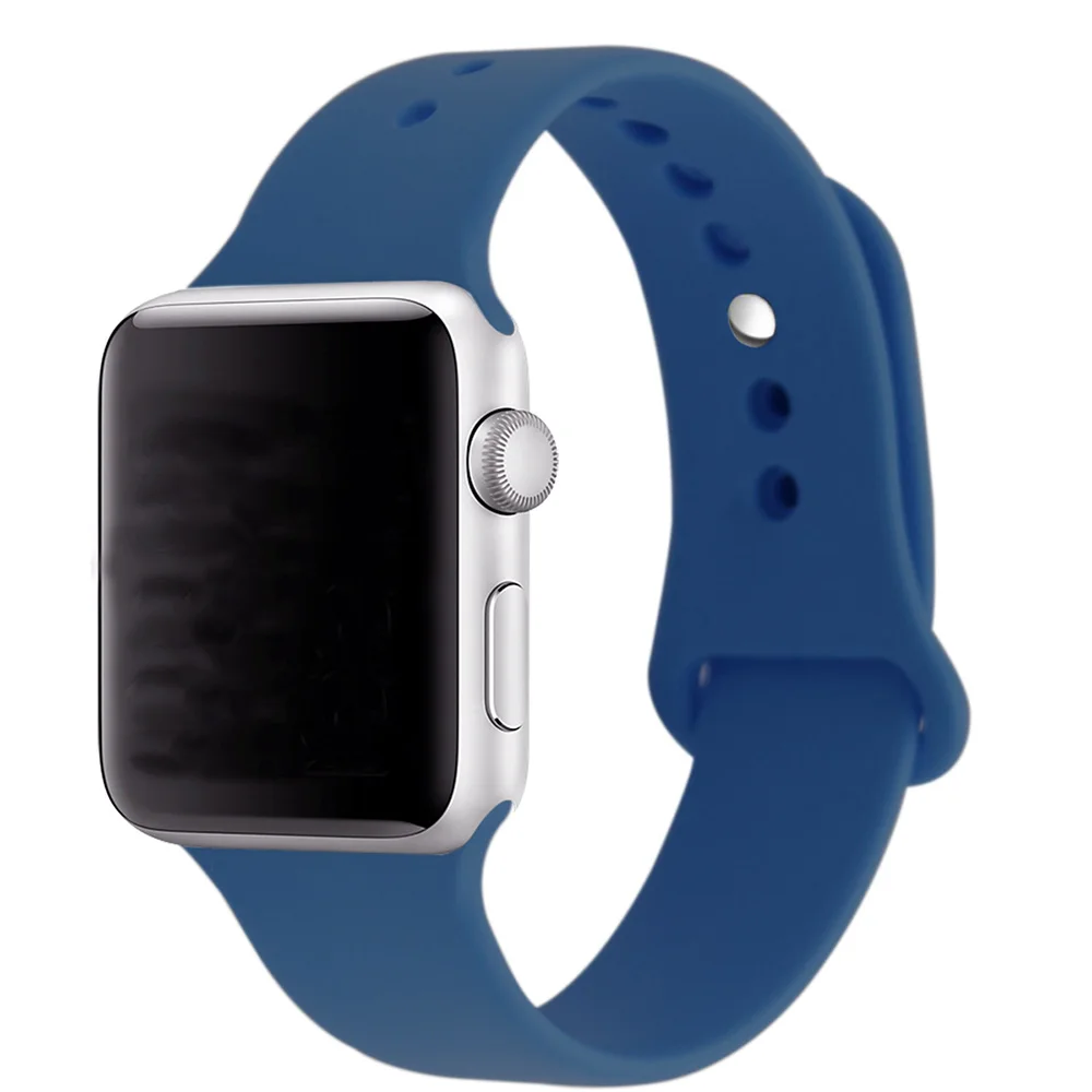 Tschick спортивный ремешок для Apple Watch 38 40 мм/42 44 мм мягкий замена силиконового