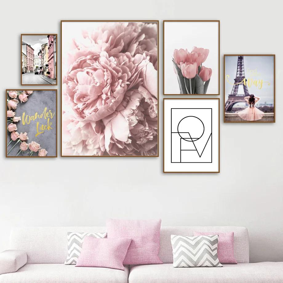 Paris Peony Tulips Rose Street Landscape Wall Art Canvas Painting Nordic Posters And Prints Wall Pictures For Living Room Decor
Paris Peony Tulips Rose Street Landscape Wall Art Canvas Painting Nordic Posters And Prints Wall Pictures For Living Room Decor