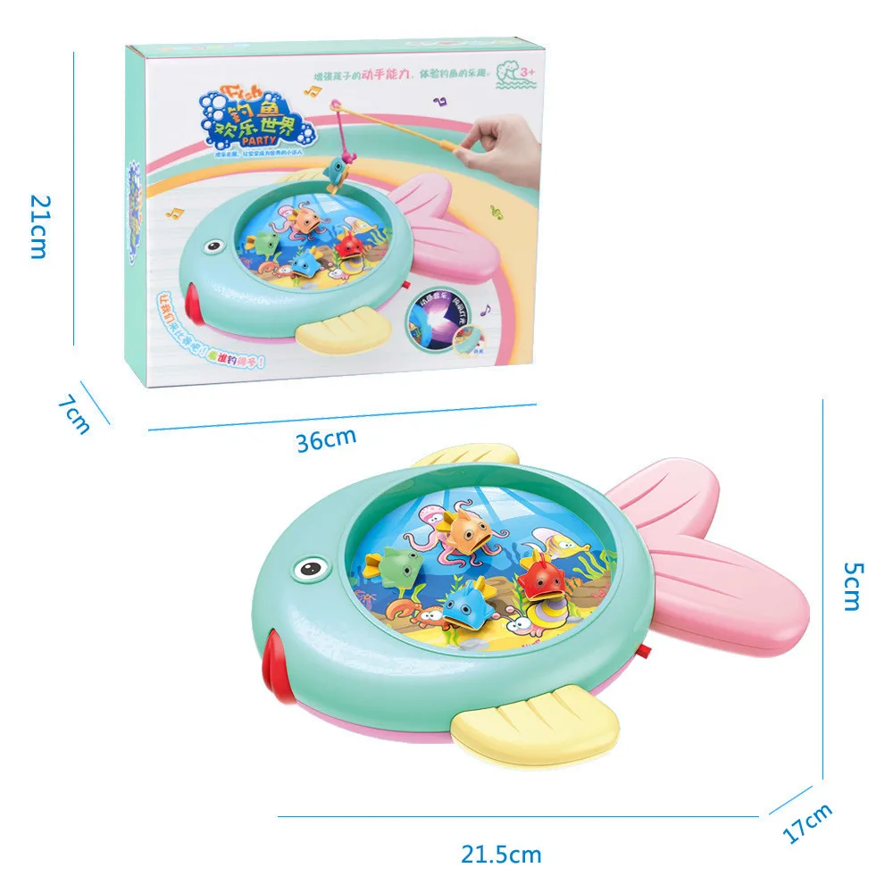 A Fishing Game That Develops Children's Hands-On Ability Kids Fish Toddlers Games Fish Environmentally Friendly Materials 4.25
A Fishing Game That Develops Children's Hands-On Ability Kids Fish Toddlers Games Fish Environmentally Friendly Materials 4.25