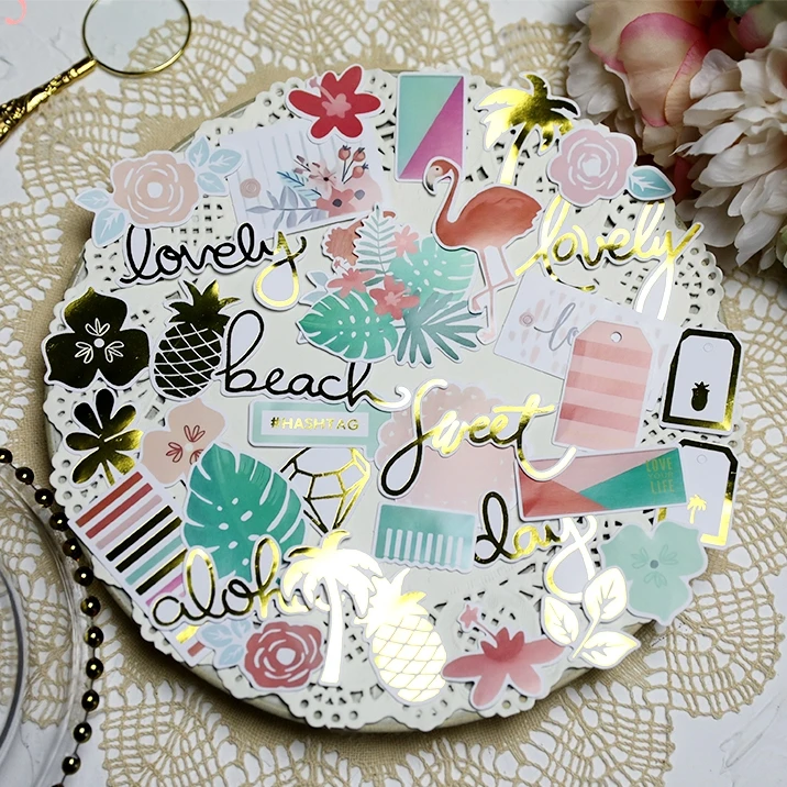 36pcs Lovely Flamingos Paper Stickers for DIY Scrapbooking/photo album Decoration Card Making Crafts
36pcs Lovely Flamingos Paper Stickers for DIY Scrapbooking/photo album Decoration Card Making Crafts