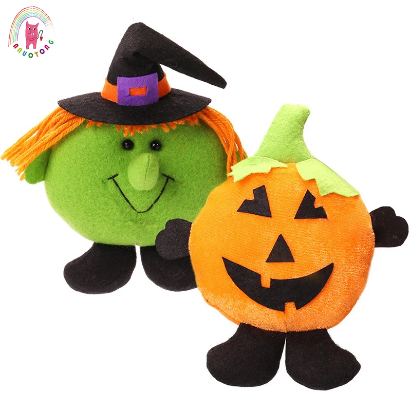 Hot creative witch pumpkin pendant dolls Halloween parties decorations props children favorite plush toy children birthday gift
Hot creative witch pumpkin pendant dolls Halloween parties decorations props children favorite plush toy children birthday gift