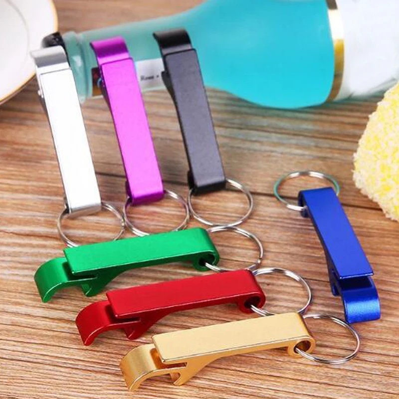 10pcs Multifunction Aluminum Metal Beer New Beverage Bottle Opener Key Chain Ring
10pcs Multifunction Aluminum Metal Beer New Beverage Bottle Opener Key Chain Ring