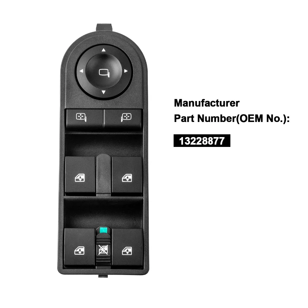 Переключатель управления стеклоподъемником для Opel Astra H Zafira 13228877 13228699 13215153
Переключатель управления стеклоподъемником для Opel Astra H Zafira 13228877 13228699 13215153