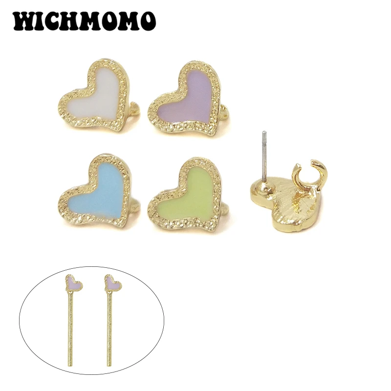 2021 New 11*13mm 10pieces High Quality Zinc Alloy Drop Oil Hearts Earring Base Connectors for DIY Earring Jewelry Accessories
2021 New 11*13mm 10pieces High Quality Zinc Alloy Drop Oil Hearts Earring Base Connectors for DIY Earring Jewelry Accessories