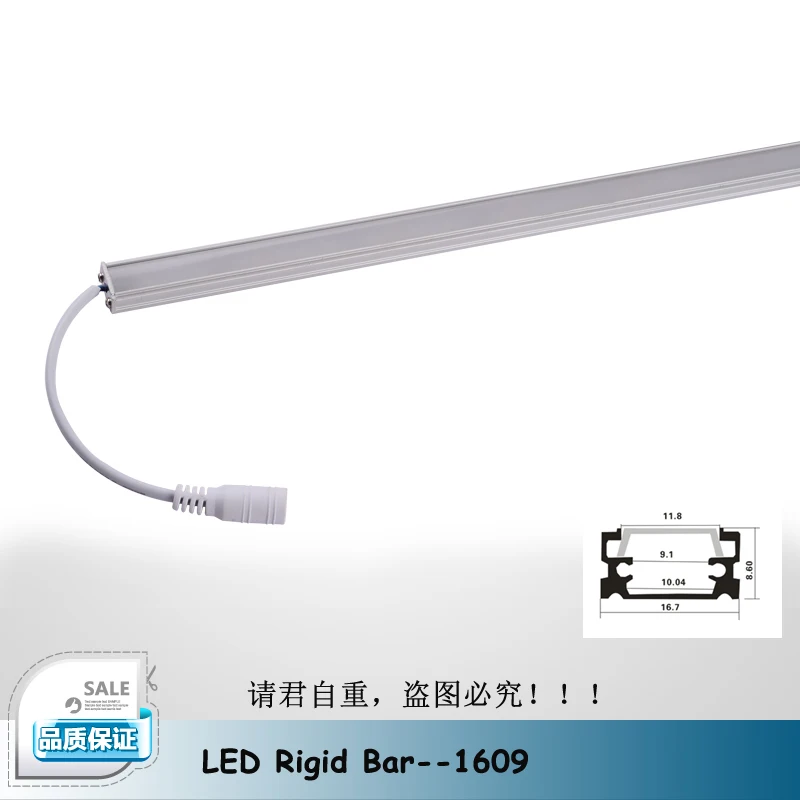 50 см DC12V/DC24V SMD5730/SMD5050 Светодиодная подсветка под шкаф алюминиевый профиль