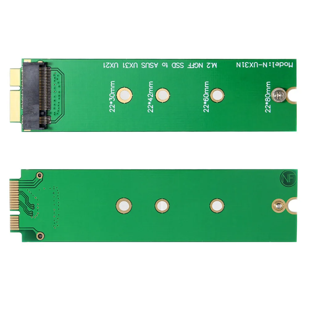 M.2 NGFF SSD to 18 Pin Adapter Card SSD for Asus UX31 UX21 Zenbook Laptop New Arrival
M.2 NGFF SSD to 18 Pin Adapter Card SSD for Asus UX31 UX21 Zenbook Laptop New Arrival