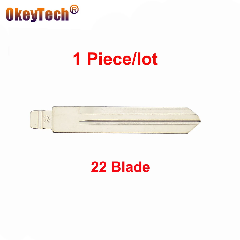 OkeyTech Metal Flip Remote 22 Car Key Blade For Nissan A33 Tiida Teana Livina Sunny Opel Replacement No.22 Uncut Blank Blade
OkeyTech Metal Flip Remote 22 Car Key Blade For Nissan A33 Tiida Teana Livina Sunny Opel Replacement No.22 Uncut Blank Blade