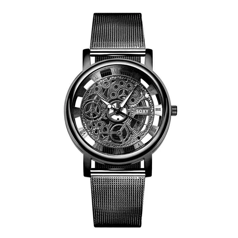 Shaarms Watch Men Engraving Hollow Reloj Hombre Dress Quartz Wristwatch Stainless Steel Strap Band Women Clock Relojes Mujer
Shaarms Watch Men Engraving Hollow Reloj Hombre Dress Quartz Wristwatch Stainless Steel Strap Band Women Clock Relojes Mujer