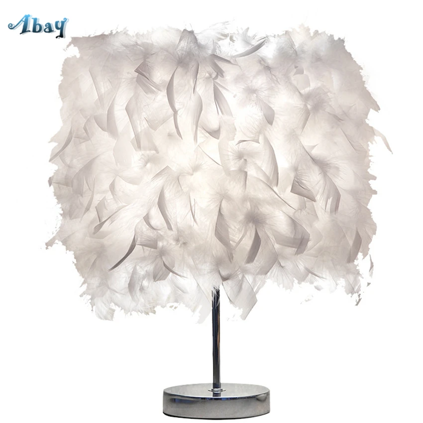 Nordic Bedroom Bedside Feather Table Lamps Modern Romantic European Princess Room Living Room Girl Desk Lights Decor Fixtures
Nordic Bedroom Bedside Feather Table Lamps Modern Romantic European Princess Room Living Room Girl Desk Lights Decor Fixtures