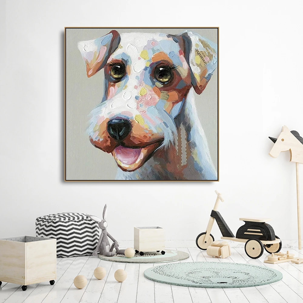 Cute Dog Canvas Painting Calligraphy Poster and Prints For Living Room Kids Room House Wall Decor Art Home Decoration Picture
Cute Dog Canvas Painting Calligraphy Poster and Prints For Living Room Kids Room House Wall Decor Art Home Decoration Picture