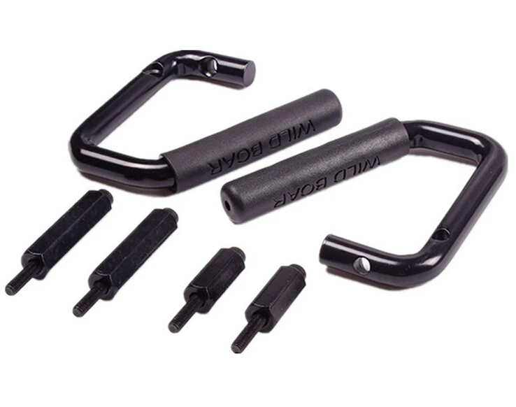 2pcs/Pair Steel Black Car Interior Roof Mount Front Grab Bars Armrest Handles for Jeep JK Wrangler 2&4 Door 2007- 2015
2pcs/Pair Steel Black Car Interior Roof Mount Front Grab Bars Armrest Handles for Jeep JK Wrangler 2&4 Door 2007- 2015
