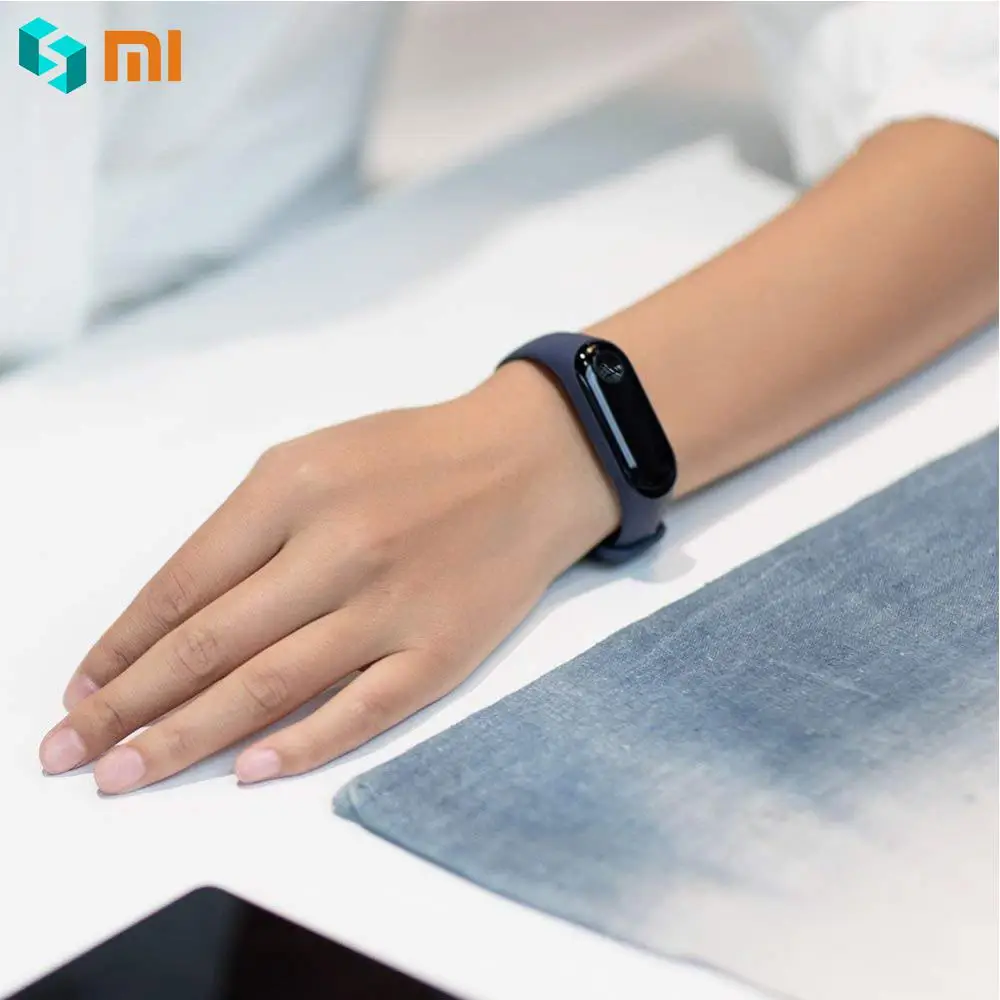 2018 Oringinal Xiaomi Mi Band 3 Smart Wristband Fitness Bracelet 50ATM Waterproof Heart Rate Monitor OLED Touch Screen Miband |