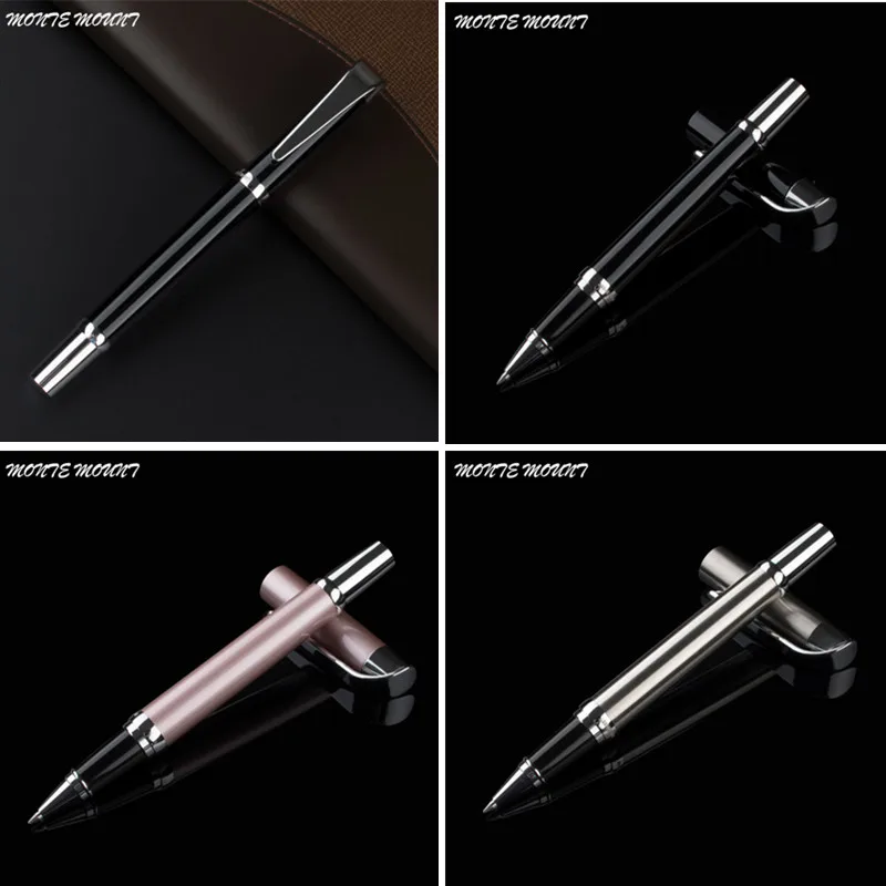 Black Silver clip Metal Ballpoint Pen Business Office Medium Nib Ball Pens for Writing Student School Stationery Gifts
Black Silver clip Metal Ballpoint Pen Business Office Medium Nib Ball Pens for Writing Student School Stationery Gifts