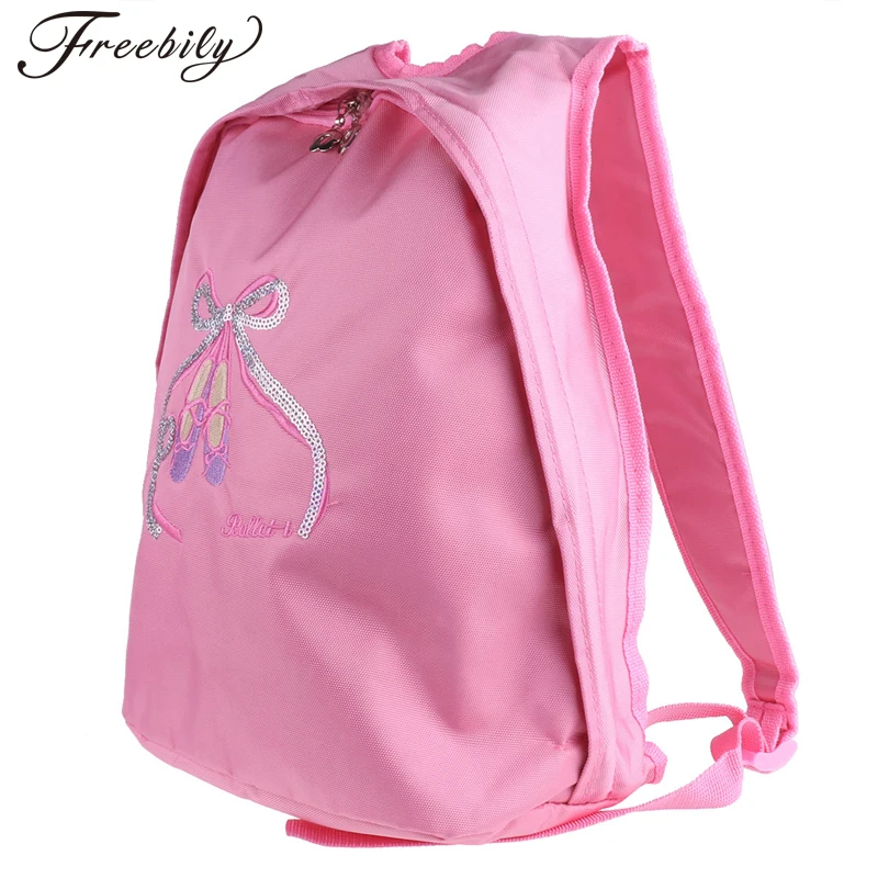 Girls Ballet Dance School Gym Backpack Toe Shoes Embroidered Shoulder Bag for Children's Kids Dancing Ballet and Sports
Girls Ballet Dance School Gym Backpack Toe Shoes Embroidered Shoulder Bag for Children's Kids Dancing Ballet and Sports