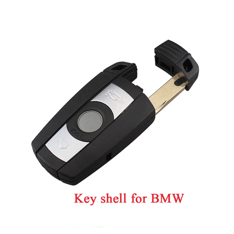 3 кнопки Замена оболочки ключа автомобиля для BMW 1 5 6 серии E60 E90 E91 E92 дистанционный