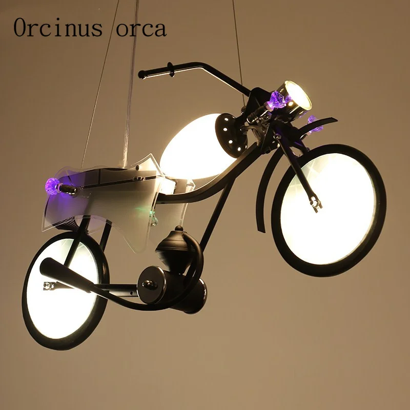 Industrial air chandelier creative personality motorcycle chandelier children's room boys bedroom restaurant Chandelier
Industrial air chandelier creative personality motorcycle chandelier children's room boys bedroom restaurant Chandelier