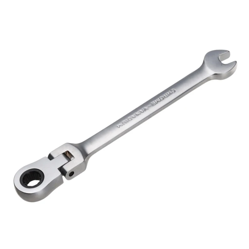 Promotion! 1PC Flexible Head Ratchet Metric Spanner Open End And Ring Wrenches Tool 27mm
Promotion! 1PC Flexible Head Ratchet Metric Spanner Open End And Ring Wrenches Tool 27mm