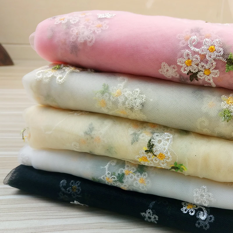 1Yard Flowers Embroidered Lace Tulle Fabric For Girls Womens Dress Clothing Sewing Net French Fabric DIY Lace Trim Lace Material
1Yard Flowers Embroidered Lace Tulle Fabric For Girls Womens Dress Clothing Sewing Net French Fabric DIY Lace Trim Lace Material