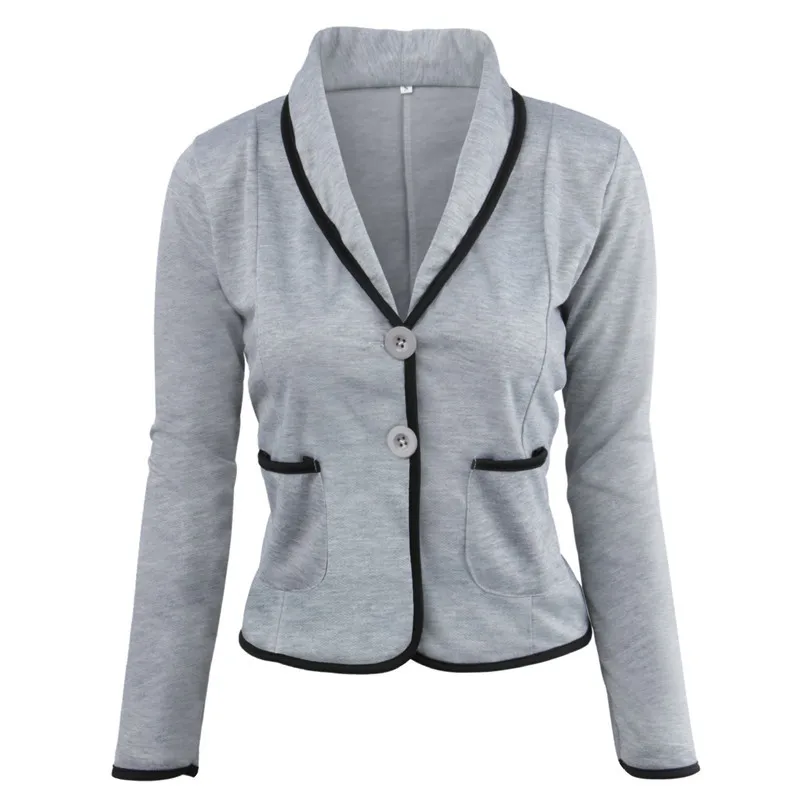 New Spring Autumn Women Casual Blazers Jackets Large Size Fashion Slim Coat Outwear OL Business Suits Free Shipping 2018
New Spring Autumn Women Casual Blazers Jackets Large Size Fashion Slim Coat Outwear OL Business Suits Free Shipping 2018
