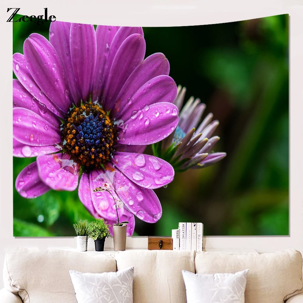 Zeegle Flower Pattern Tapestry Abstract Painting Art Wall Hanging Livingroom Decor Crafts Table Cover Picnic Usage
Zeegle Flower Pattern Tapestry Abstract Painting Art Wall Hanging Livingroom Decor Crafts Table Cover Picnic Usage