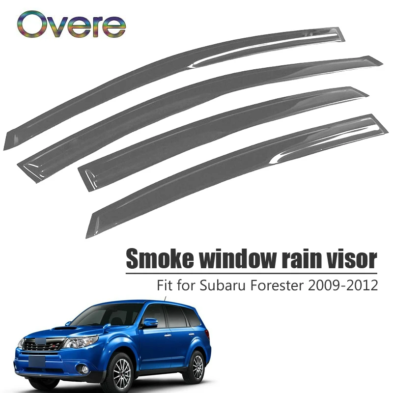 Overe 4Pcs/1Set Smoke Window Rain Visor For Subaru Forester 2009 2010 2011 2012 Styling Awnings Shelters Guard Accessories
Overe 4Pcs/1Set Smoke Window Rain Visor For Subaru Forester 2009 2010 2011 2012 Styling Awnings Shelters Guard Accessories