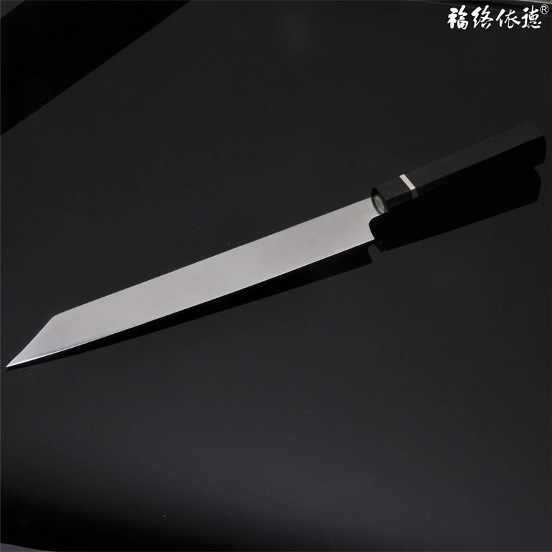 24 30cm Japanese Kiritsuke Kitchen Knife German 1.4116 Stainless Steel Japan Sashimi Sushi Fish Salmon Fillet Chef Knife 5.1.3G
24 30cm Japanese Kiritsuke Kitchen Knife German 1.4116 Stainless Steel Japan Sashimi Sushi Fish Salmon Fillet Chef Knife 5.1.3G