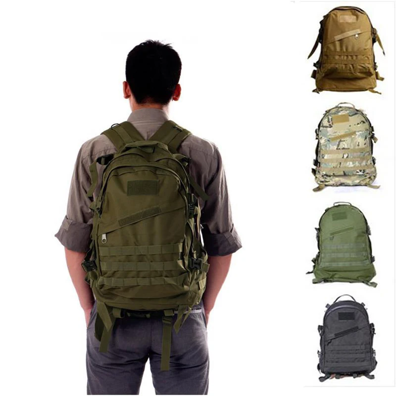 

Военный тактический рюкзак для наружного использования штурмовый рюкзак для альпинизма, рюкзак для кемпинга, пешего туризма, треккинга, до...