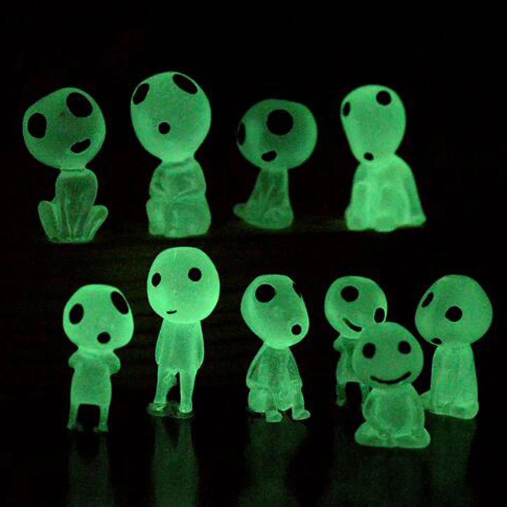10Pcs Miniature Bonsai DIY Resin Crafts Terrarium Figurine Fairy Garden Ornament Luminous Tree Elves Doll Decor
10Pcs Miniature Bonsai DIY Resin Crafts Terrarium Figurine Fairy Garden Ornament Luminous Tree Elves Doll Decor