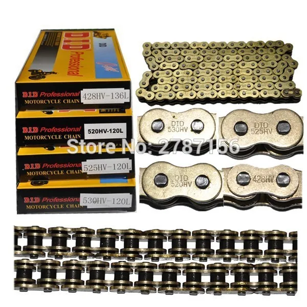 DID 428 V chain X 136 звенья, Высококачественная Золотая цепь для мотоцикла/мотокросса, цепи для мотоциклов
DID 428 V chain X 136 звенья, Высококачественная Золотая цепь для мотоцикла/мотокросса, цепи для мотоциклов