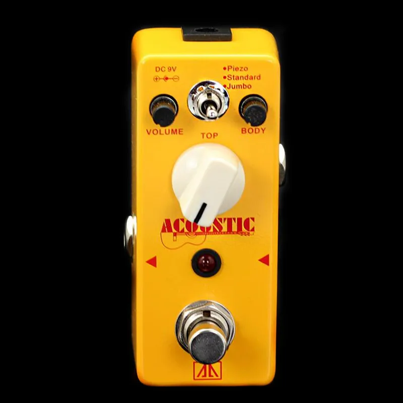 AAS-5 Acoustic Guitar Simulator Guitar Effect Pedal 3 Modes Aluminum Alloy Body True Bypass
AAS-5 Acoustic Guitar Simulator Guitar Effect Pedal 3 Modes Aluminum Alloy Body True Bypass