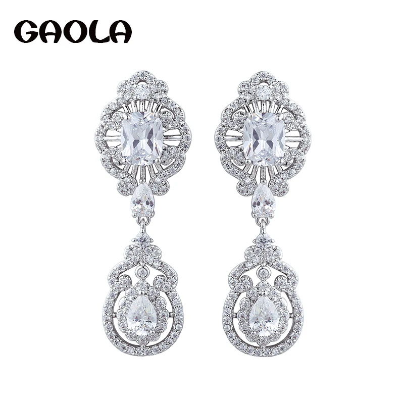 GAOLA 2019 Vintage Jewelry Micro Inlay Cubic Zirconia Wedding Dangle Flower Earrings GLE6424
GAOLA 2019 Vintage Jewelry Micro Inlay Cubic Zirconia Wedding Dangle Flower Earrings GLE6424