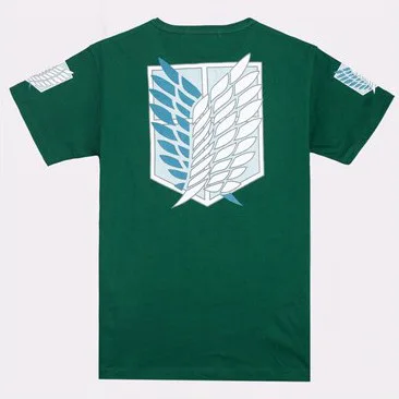 Attack on Titan Shingeki no Kyojin T-shirt Cosplay Costume For Halloween Short sleeved T-shirt -- Free Shipping
Attack on Titan Shingeki no Kyojin T-shirt Cosplay Costume For Halloween Short sleeved T-shirt -- Free Shipping