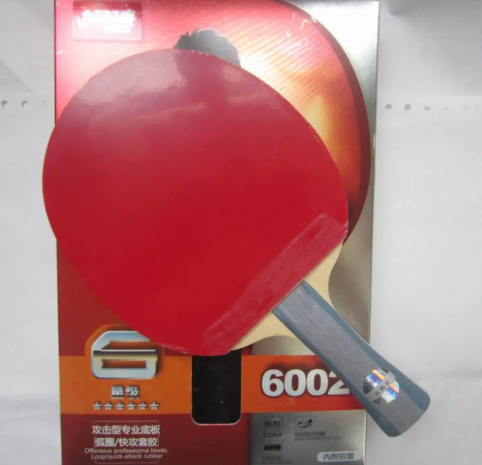 Original DHS 6002 (6002, 6 STAR)FL long handle Table Tennis Racket with Case racket sports indoor sports
Original DHS 6002 (6002, 6 STAR)FL long handle Table Tennis Racket with Case racket sports indoor sports