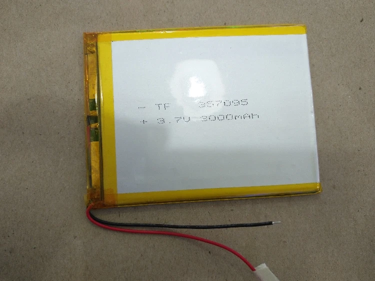 3 7 v li po li-Ion батареи пакет V полимерный литиевый аккумулятор 357095 3000MAH | Электроника