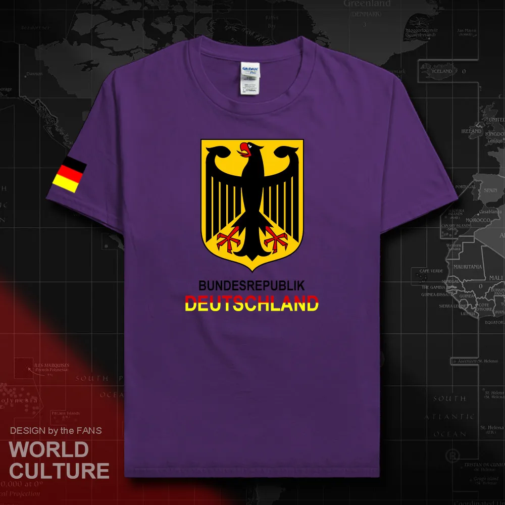 Футболка немецкая deuлland мужские футболки 2018 футболка хлопковая национальной
