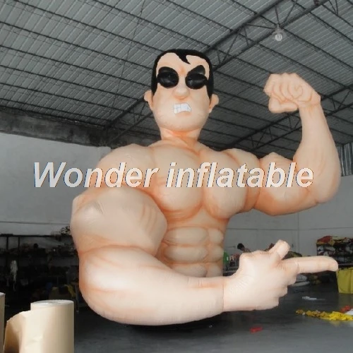 Customize inflatable bodybuilder muscle man inflatable figure for gym advertising
Customize inflatable bodybuilder muscle man inflatable figure for gym advertising